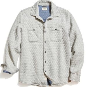 Grey Quilted Overshirt